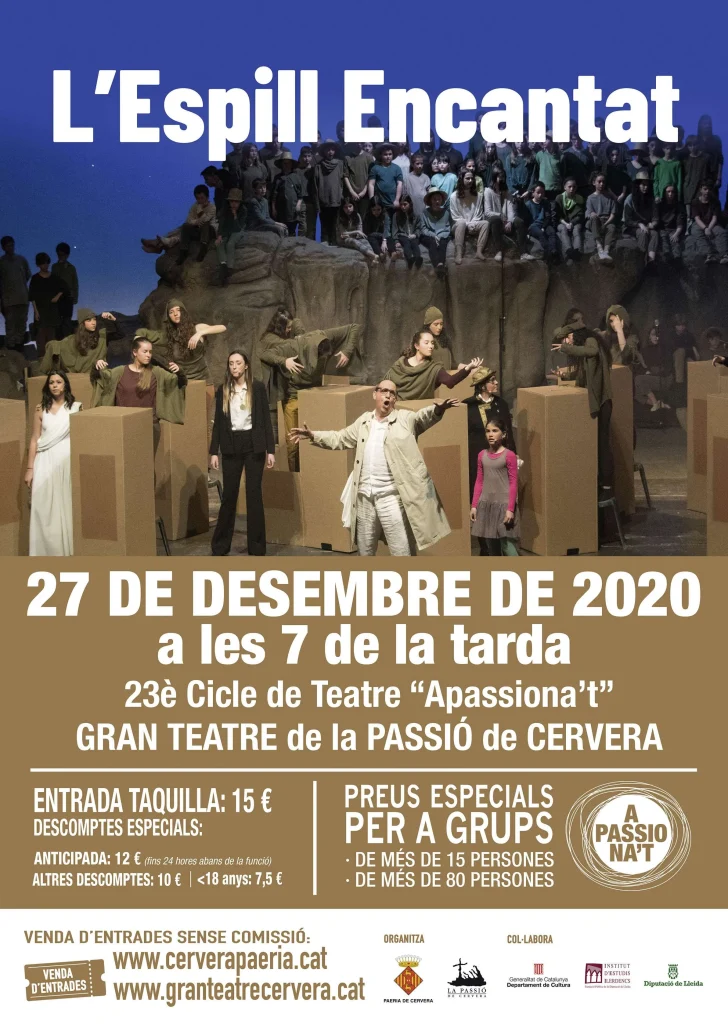 23è Cicle de teatre “Apassiona’t” de Cervera