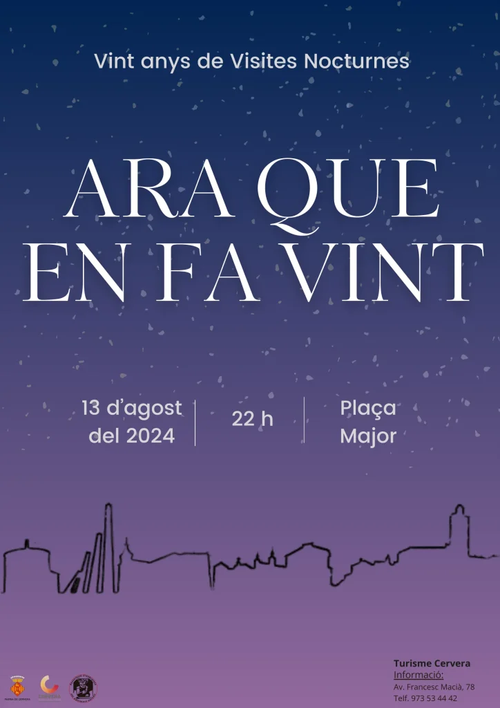 ARA QUE EN FA VINT
