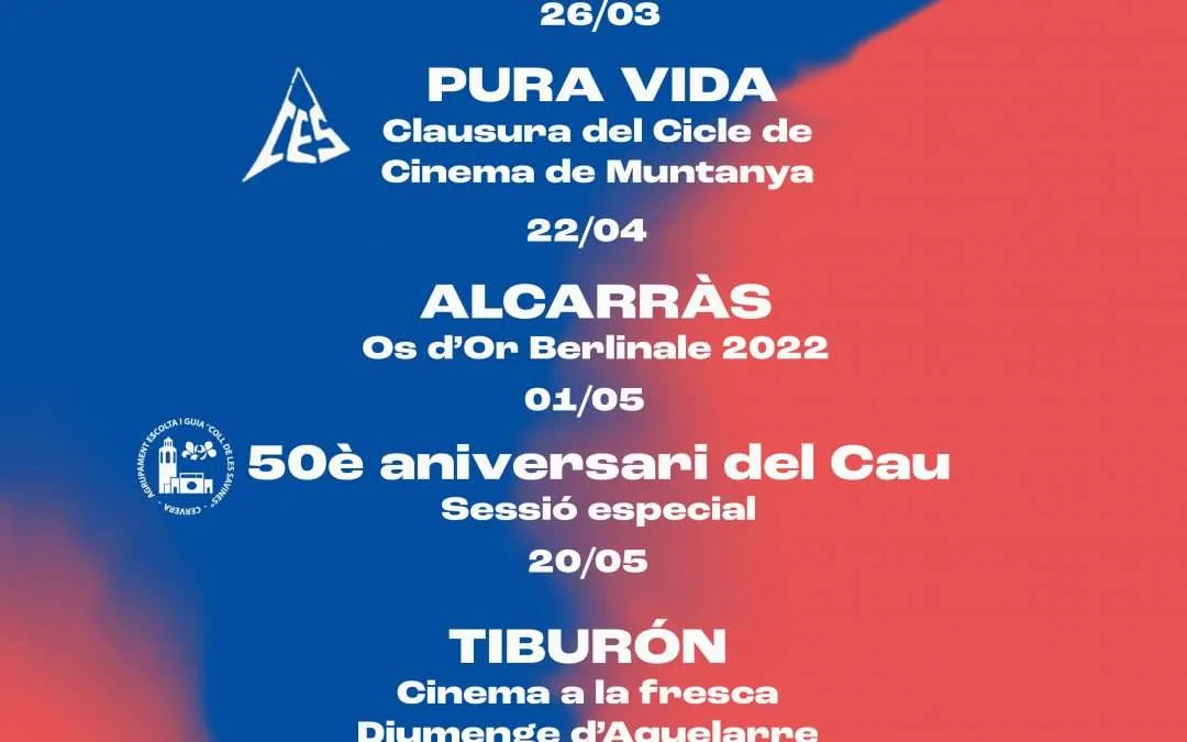 Arriba la segona edició de Cinema a Boira a Cervera