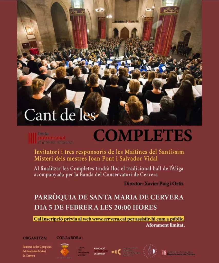 Cant de les completes