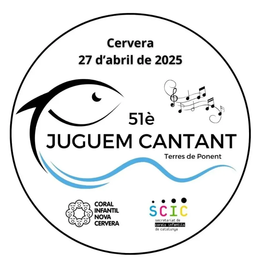 Cervera acollirà la 51a Trobada “Juguem Cantant”