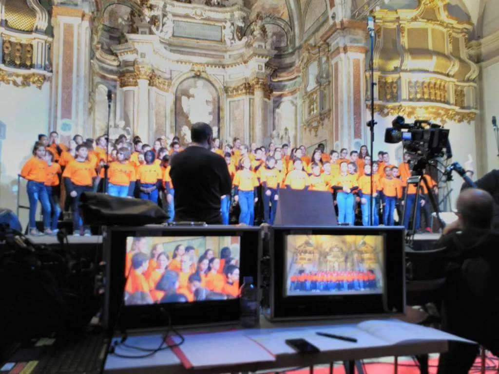 Cervera acull una de les gravacions del Secretariat de Corals Infantils de Catalunya per la Marató de TV3