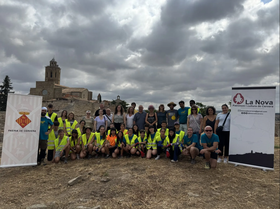 Cervera comença a condicionar el castell per a la commemoració del Mil·lenari