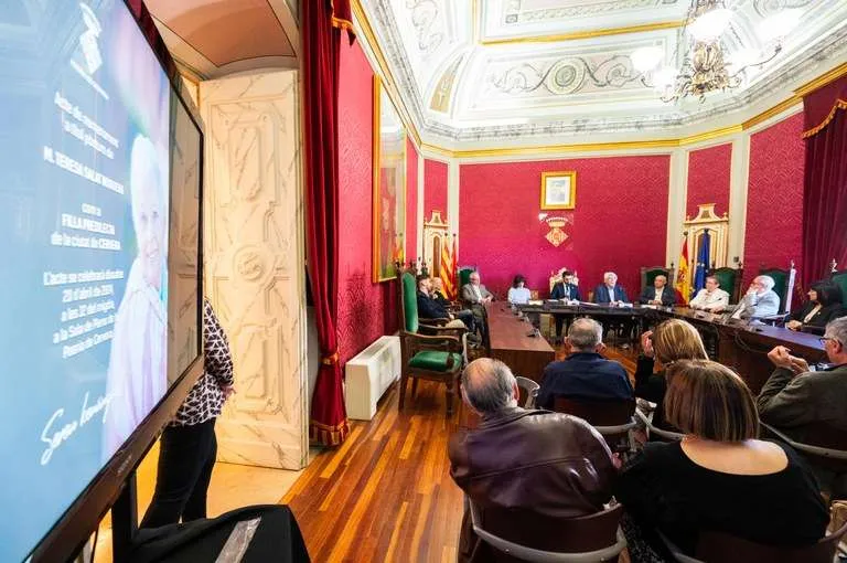Cervera nomena Teresa Salat filla predilecta de la ciutat a títol pòstum