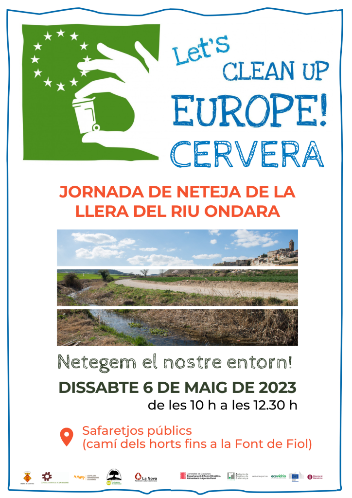 Cervera se suma a la iniciativa Let’s Clean Up Europe 2023