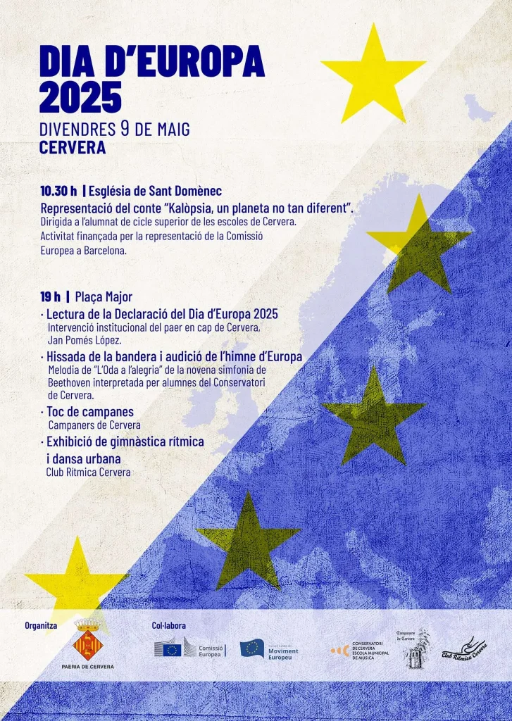 Commemoració del Dia d’Europa