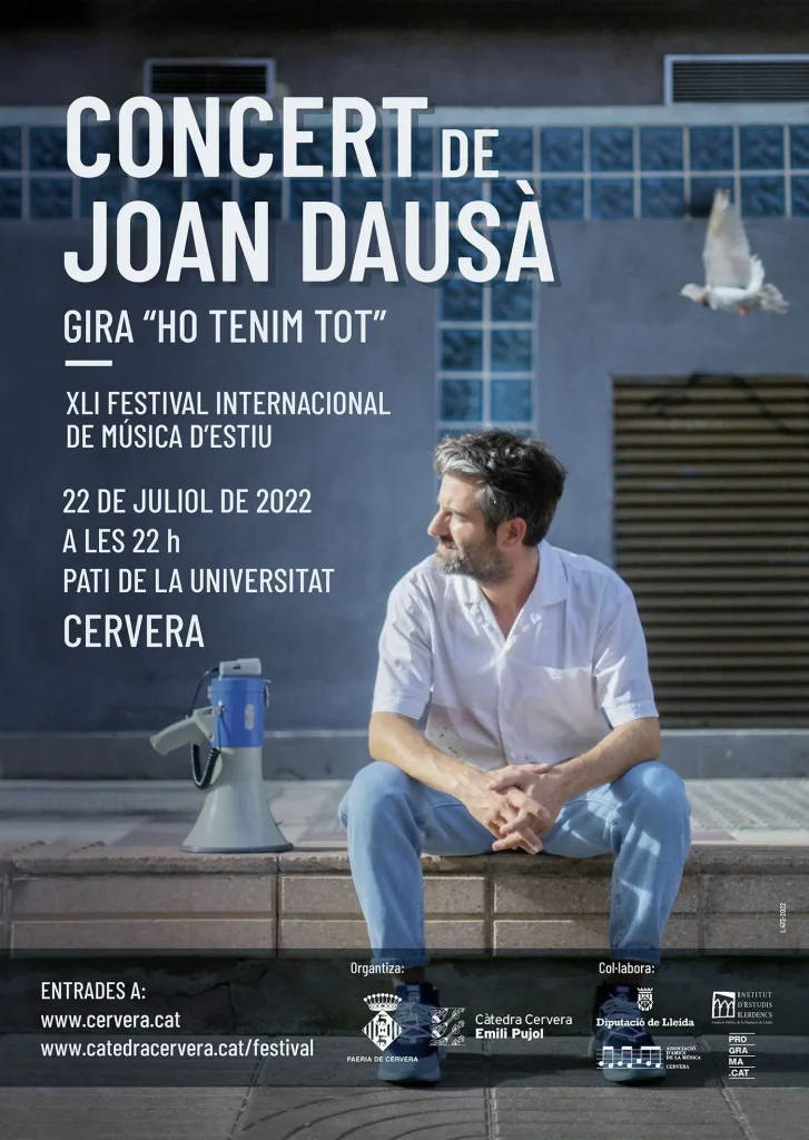 Concert de Joan Dausà: «Ho tenim tot»