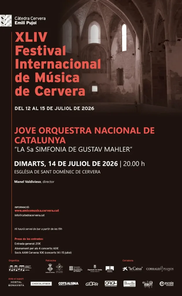 Concert de la Jove Orquestra Nacional de Catalunya
