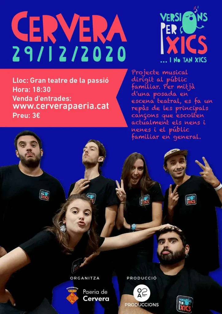 Concert «Versions per xics…i no tan xics»