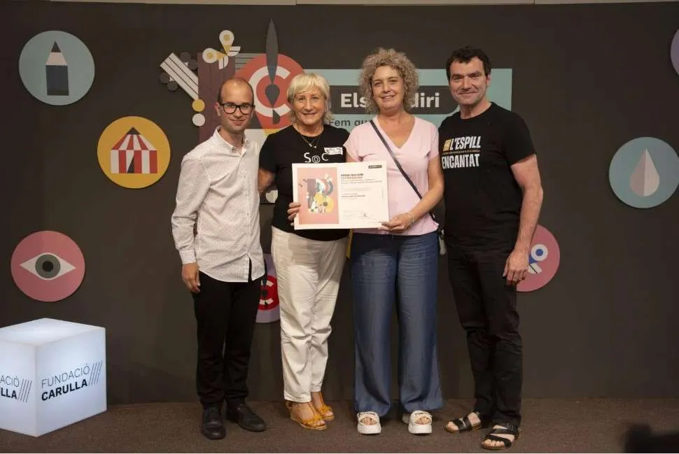 El Conservatori de Cervera rep un Premi Baldiri Reixac per la producció de “L’Espill Encantat”