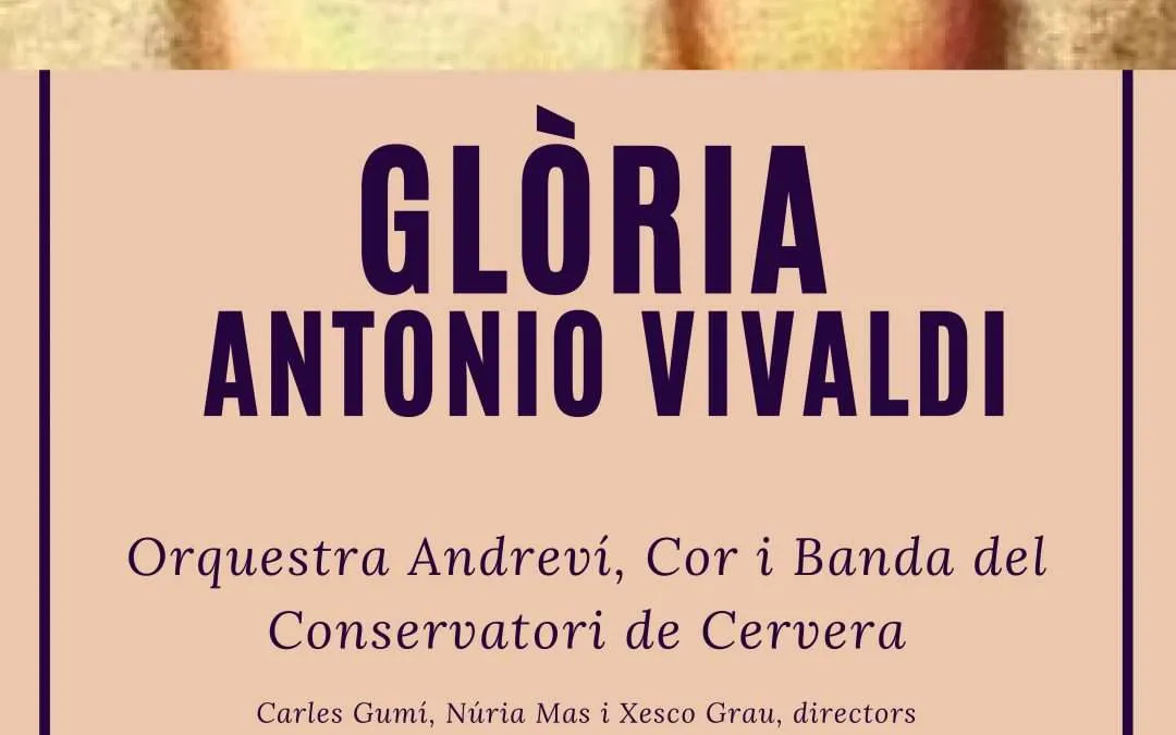 El Conservatori felicitarà el Nadal amb el «Glòria» de Vivaldi