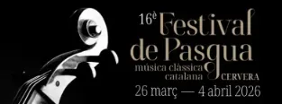 El Festival de Pasqua de Cervera celebrarà, del 26 de març al 4 d’abril, la 16a edició