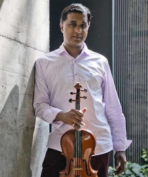 El violista Ashan Pillai actuarà a Cervera