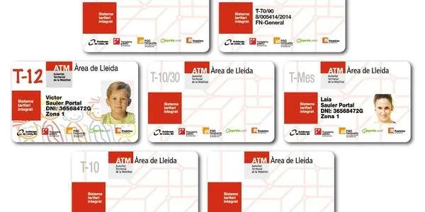 Els abonaments de l’ATM permeten viatjar en transport públic per l’Àrea de Lleida a preus molt reduïts