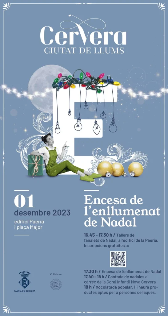 Encesa de l’enllumenat de Nadal