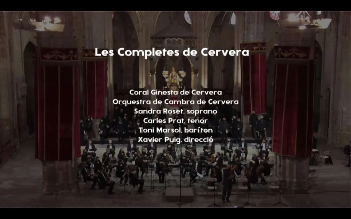 Èxit d’audiència de l’emissió de les Completes de Cervera