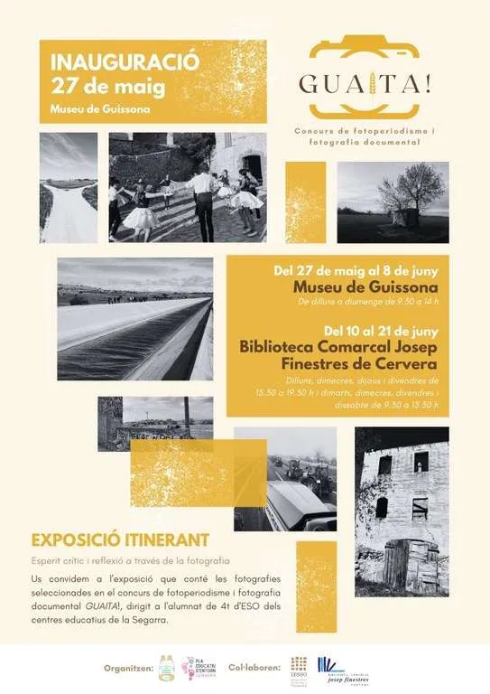 Exposició de fotografies del concurs «Guaita!»