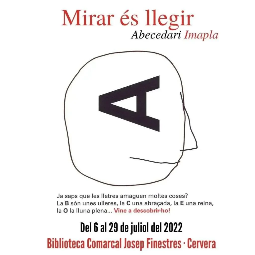 Exposició “Mirar és llegir» – Abecedari Imapla”