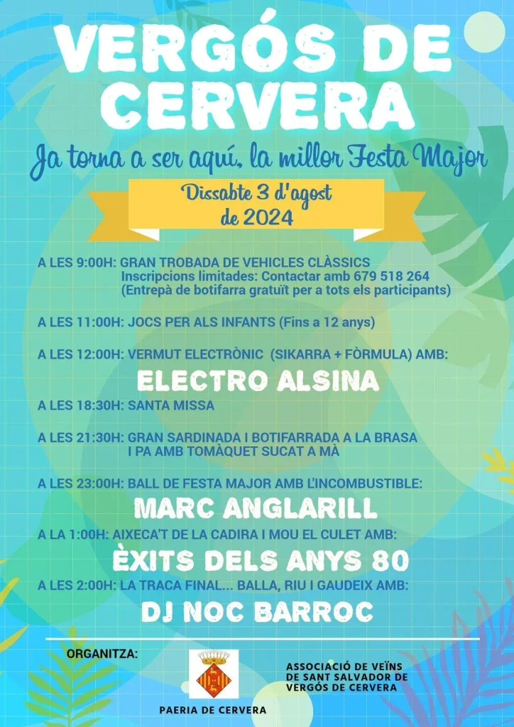 Festa Major de Vergós