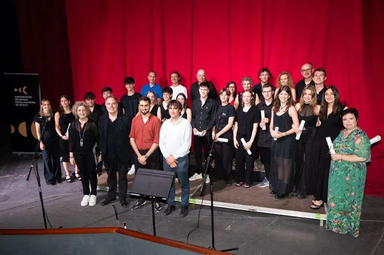 El Conservatori clou el curs escolar en un Gran Teatre ple de públic