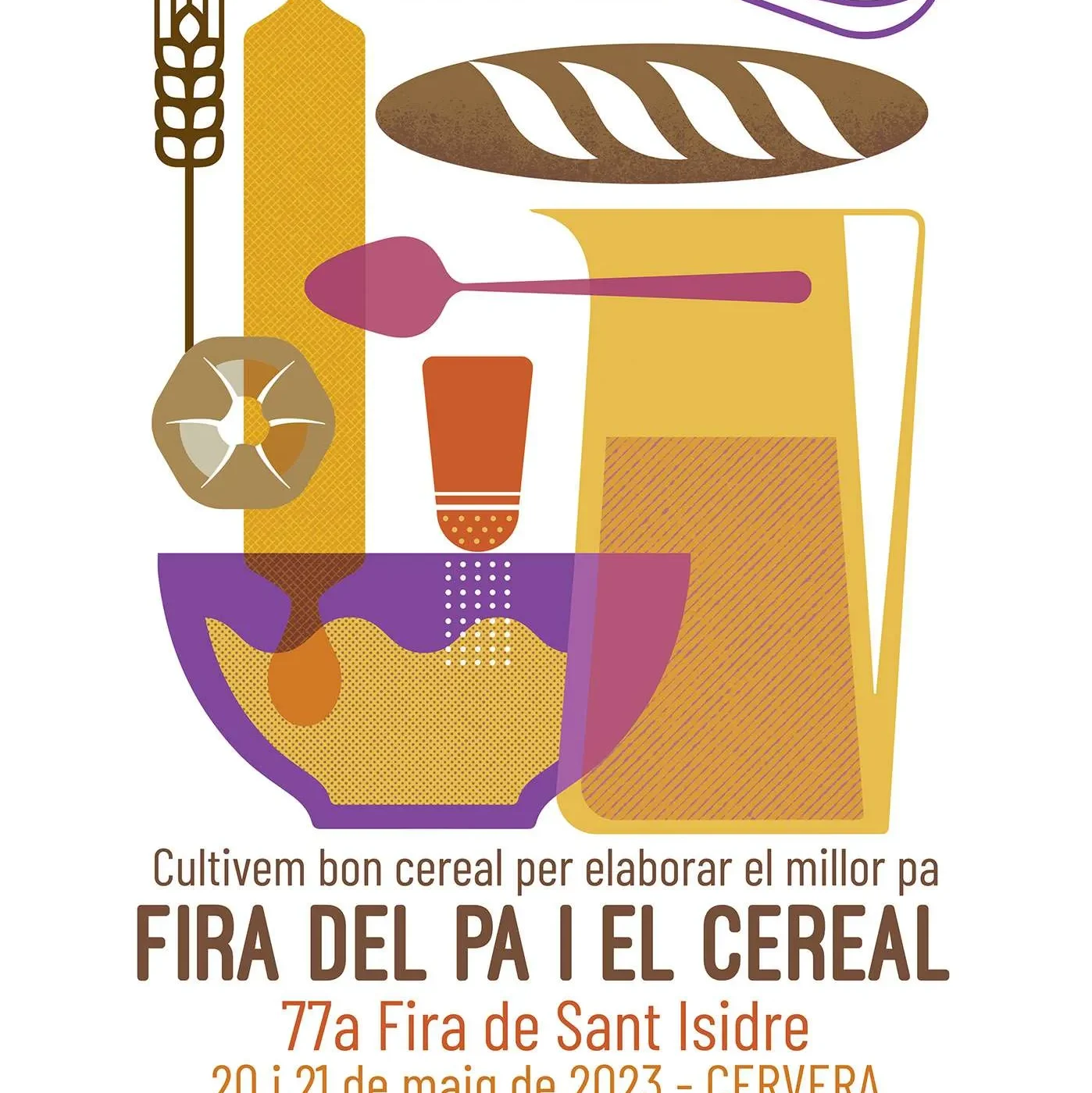 Cervera, a punt per a una nova edició de la Fira del Pa i el Cereal