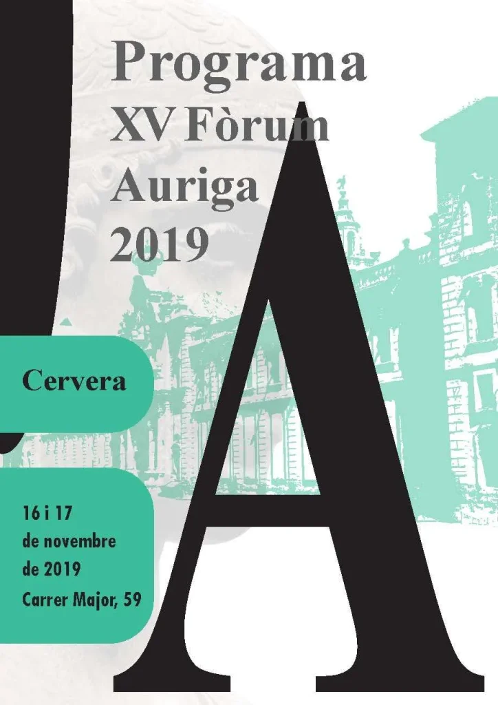 Fòrum Auriga 2019