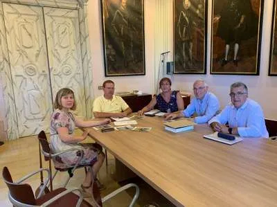 Recepció de l’Associació d’Amics del Camí de Sant Jaume