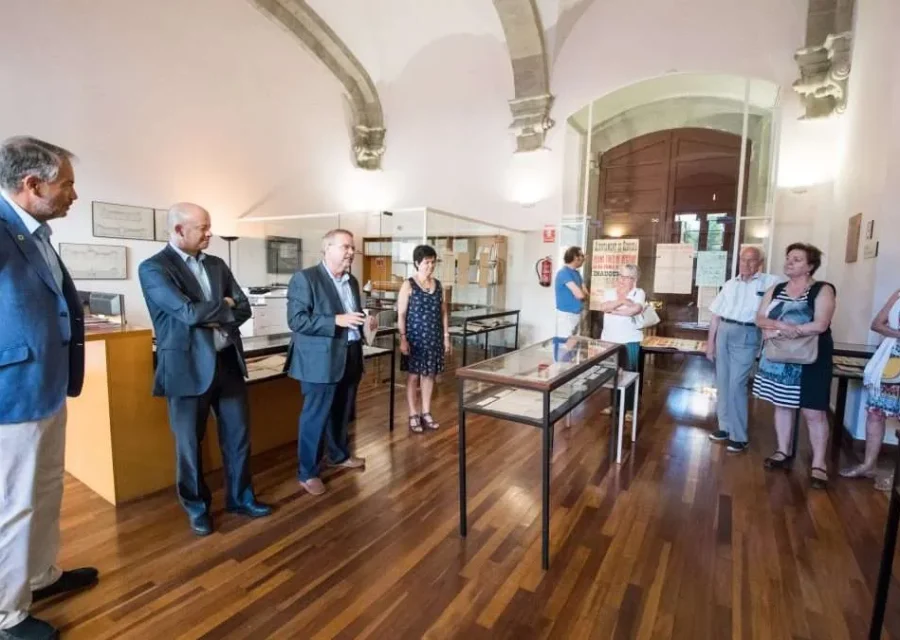 Inauguració de la mostra “Les col·leccions de l’Arxiu”