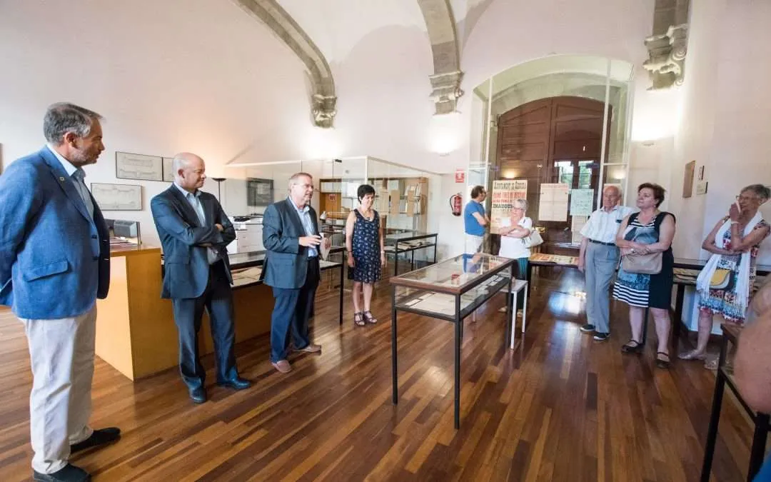 Inauguració de la mostra “Les col·leccions de l’Arxiu”