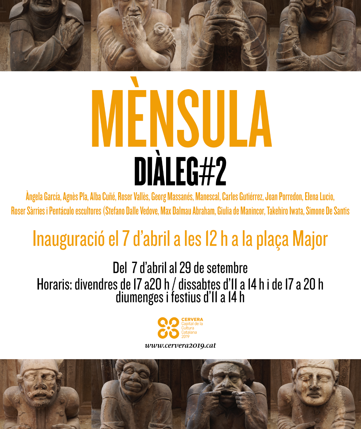 Inauguració de «Mènsula», diàlegs amb el Patrimoni
