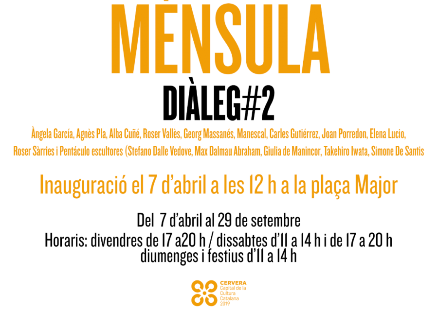 Inauguració de «Mènsula», diàlegs amb el Patrimoni