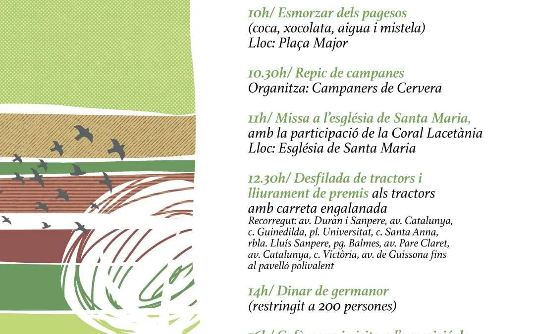 La celebració de la Diada de Sant Isidre recupera totes les activitats