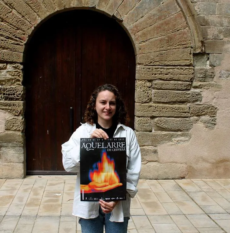 La dissenyadora segarrenca Neu Sociats és l’autora del cartell de l’Aquelarre 2023
