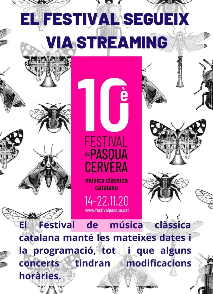 La Paeria de Cervera reprograma el Festival de Pasqua