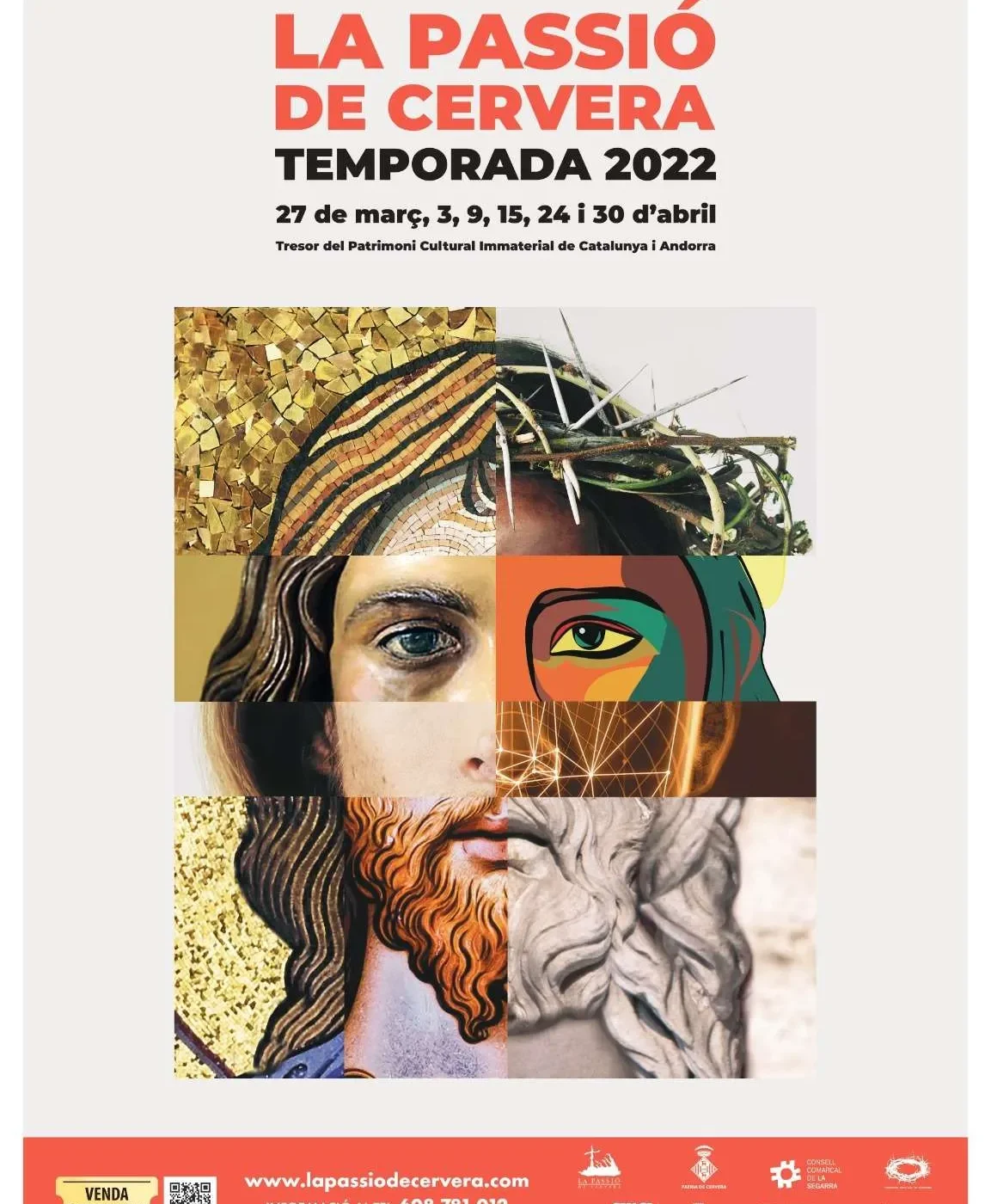 La Passió de Cervera es prepara per viure l’última funció de la temporada