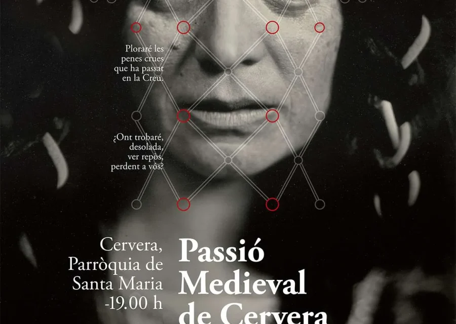La Passió Medieval de Cervera presenta el cartell