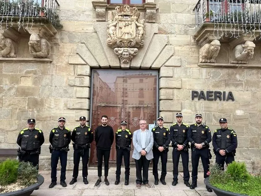 La Policia Local de Cervera incorpora sis nous agents