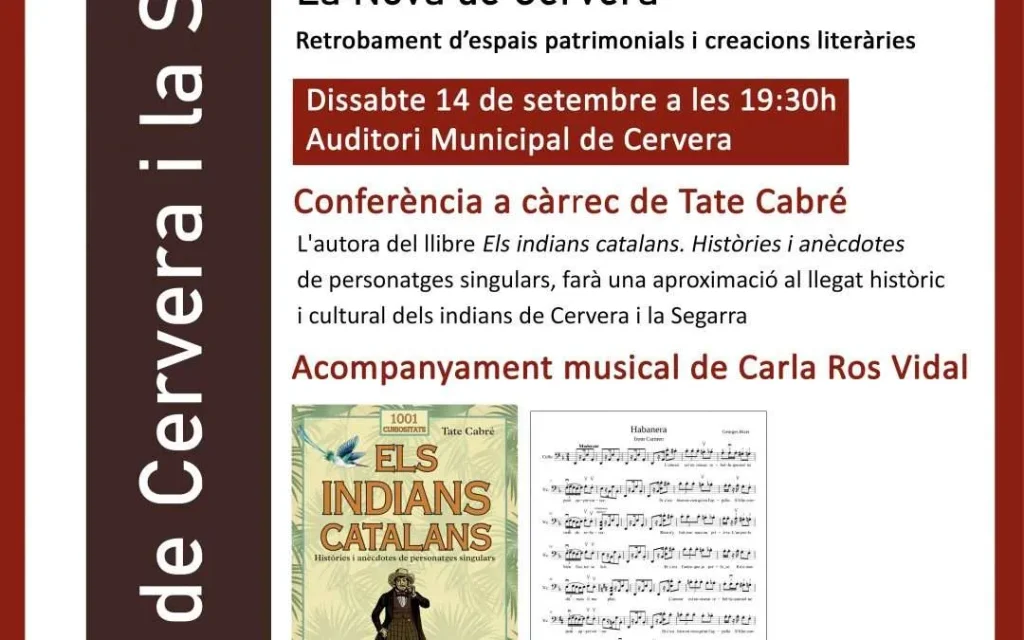 L’accent. Cicle de Patrimoni i Literatura. Conferència a càrrec de Tate Cabré.