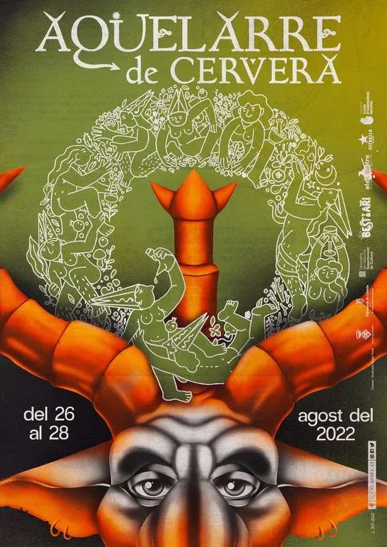 L’Aquelarre de Cervera presenta cartell de l’edició 2022 que torna amb un format complet després de la pandèmia