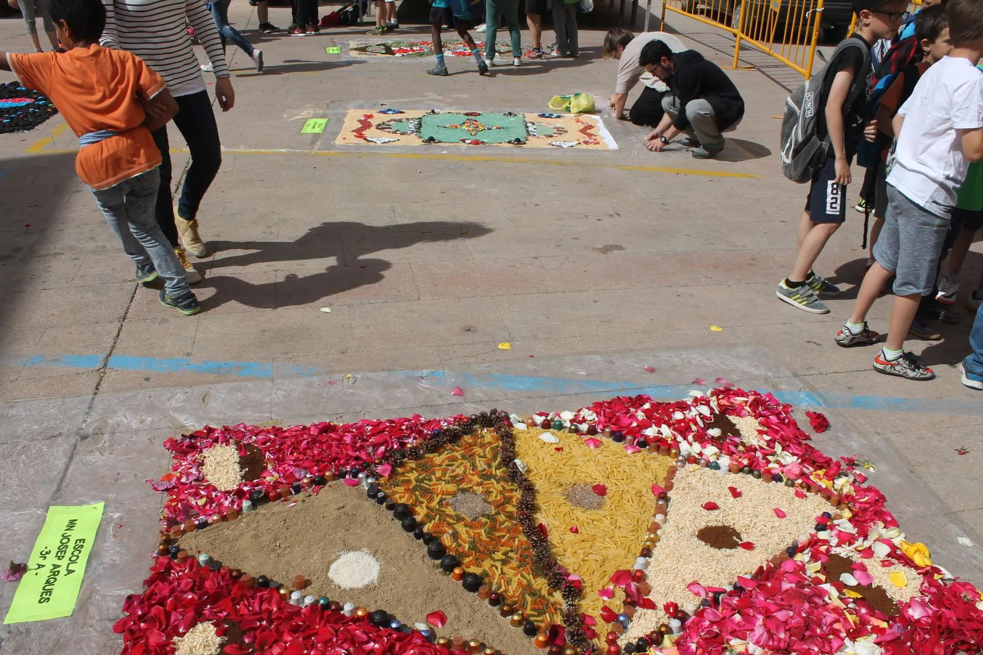 Les escoles de Cervera treballen la festa de Corpus