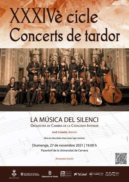 L’Orquestra de Cambra de la Catalunya Interior dedicarà un concert al personal sanitari