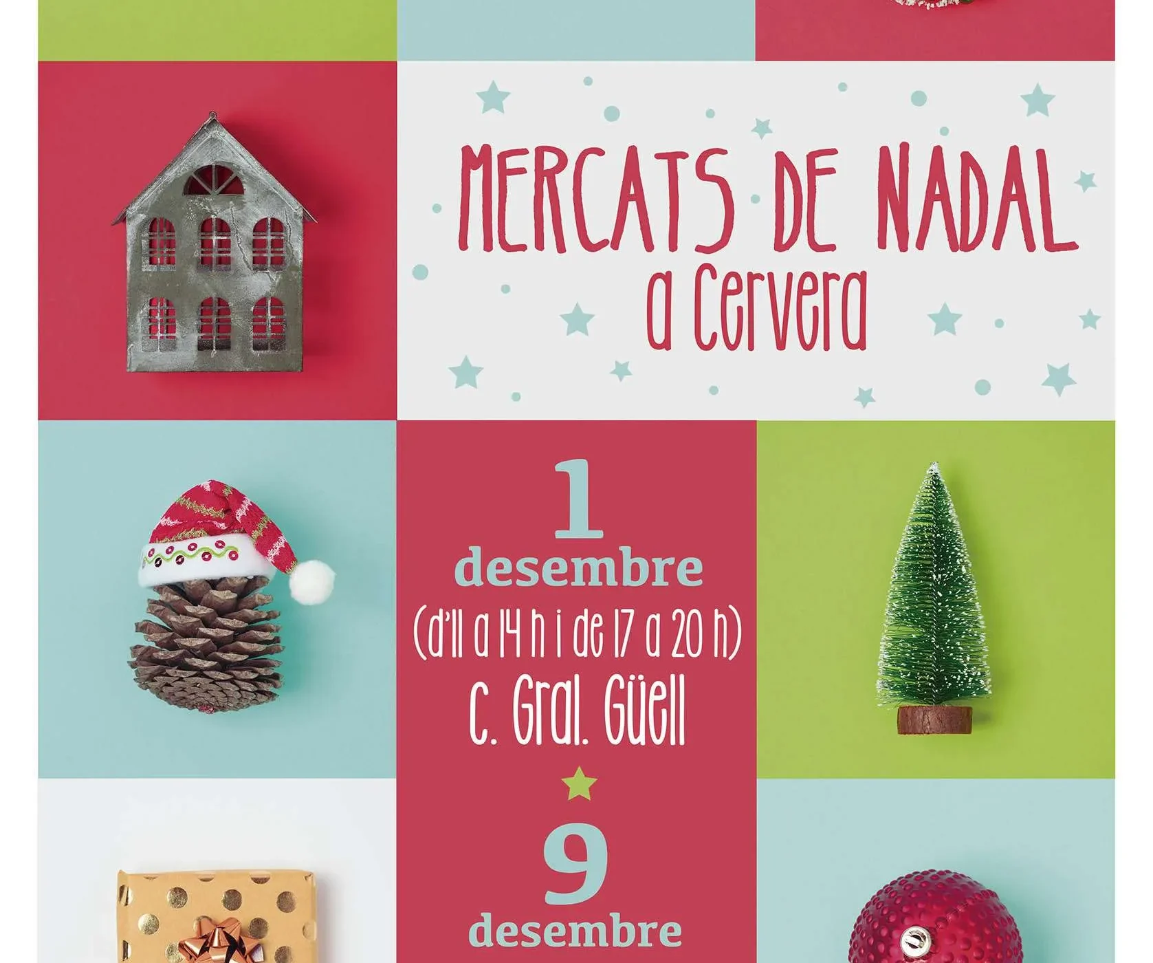 Mercat de Nadal a la plaça Major