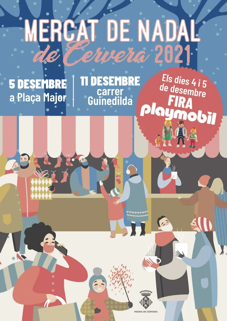 Mercat de Nadal de Cervera 2021