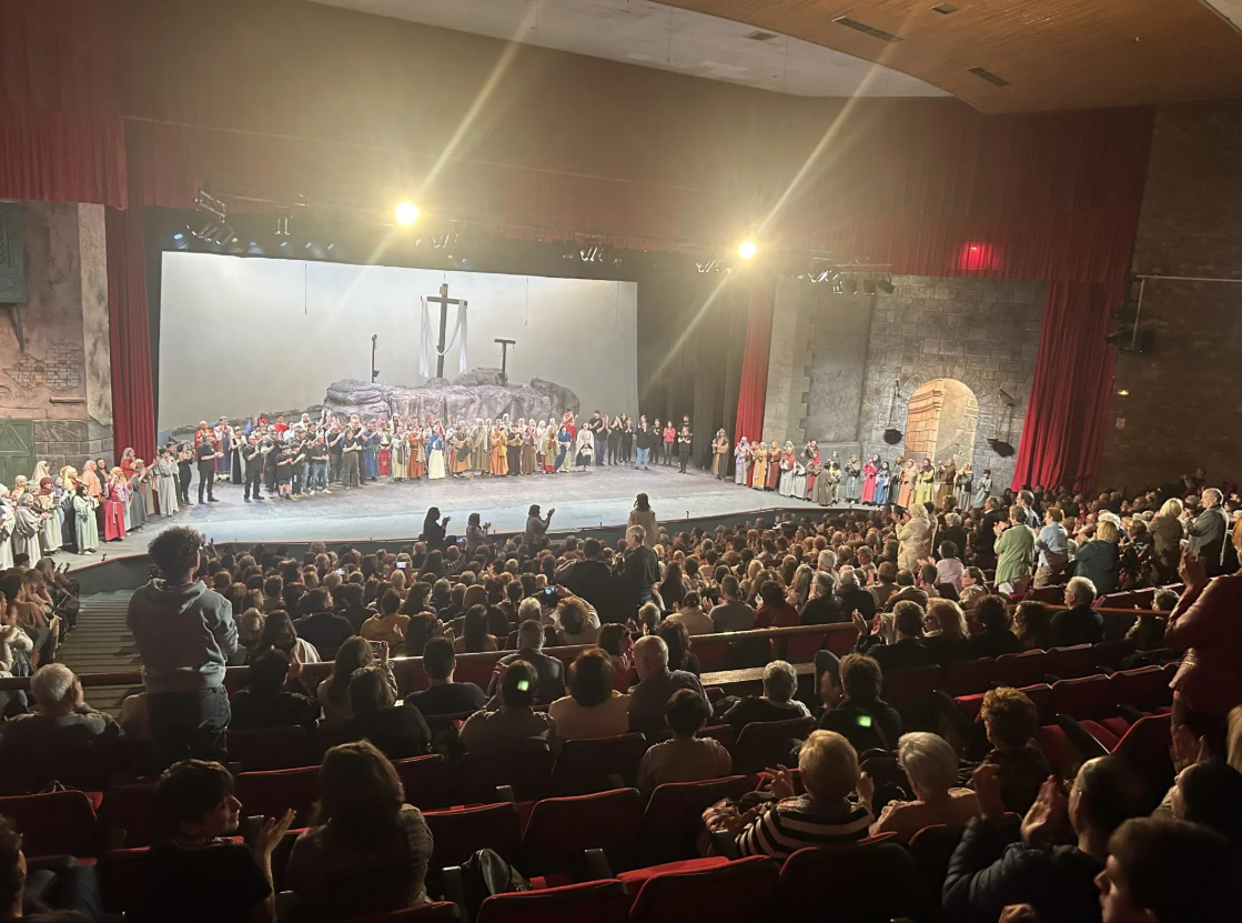 Nou èxit de públic a La Passió de Cervera