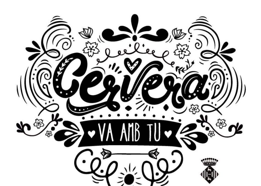 Nova acció de la campanya “Cervera va amb tu”