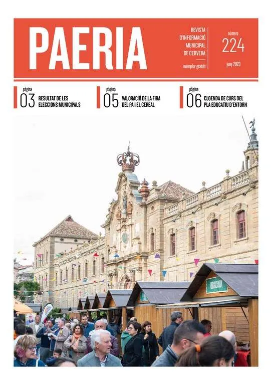 Revista Paeria del mes de juny