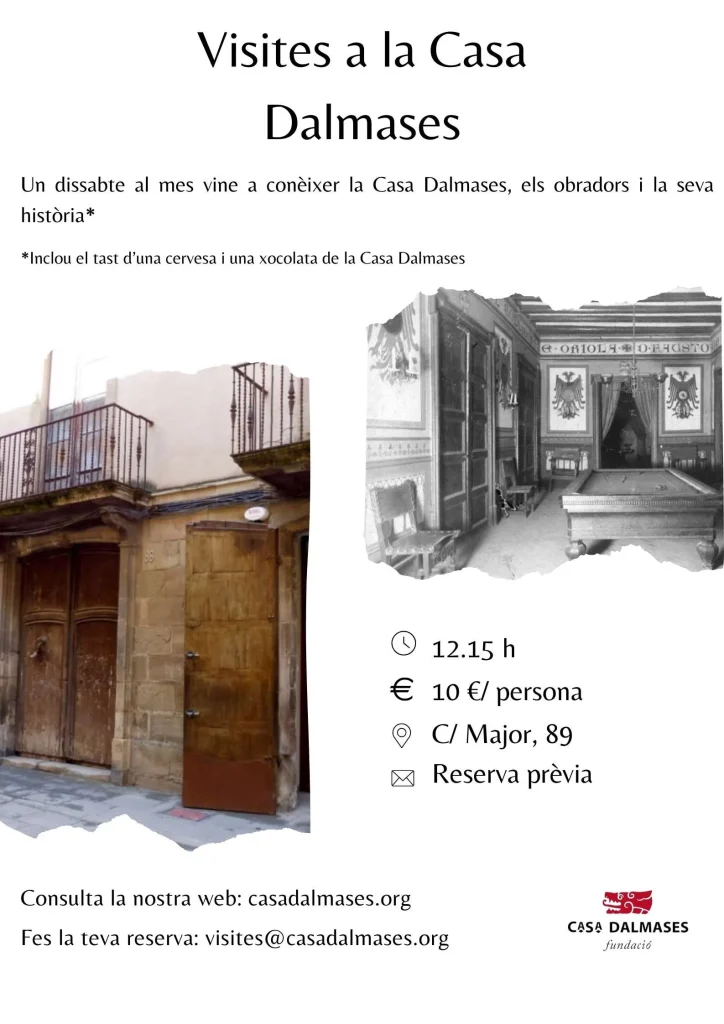 Visites a la Casa Dalmases