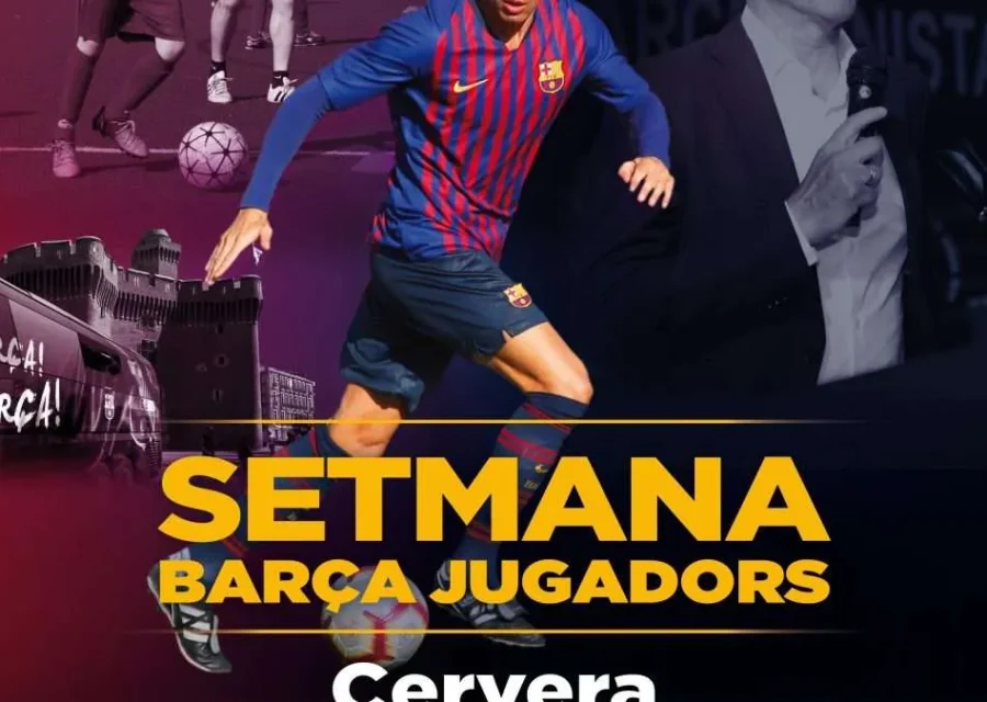 Setmana Barça Jugadors a Cervera
