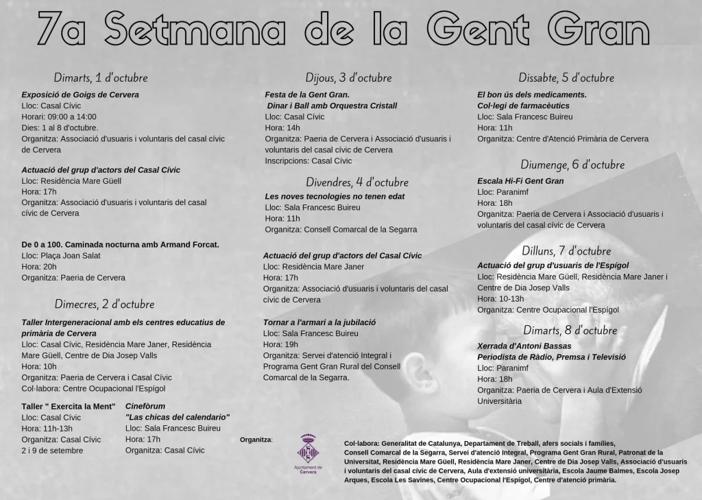 Setmana de la gent gran