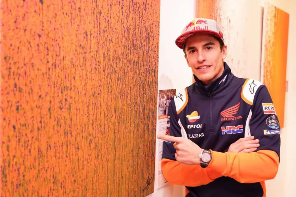 Marc Márquez presenta una exposició al Museu